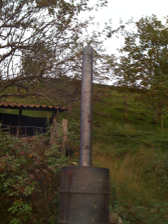 small scale biochar kiln operation step 5