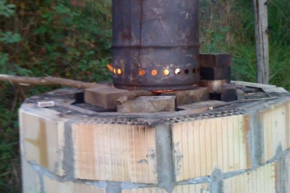 Do it yourself biochar kiln